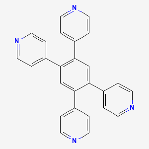 molecular formula C26H18N4 B1591010 1,2,4,5-Tetra(pyridin-4-yl)benzene CAS No. 170165-81-8