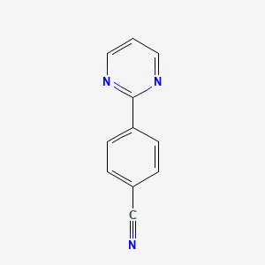 molecular formula C11H7N3 B1591013 4-Pyrimidin-2-ylbenzonitrile CAS No. 78322-96-0