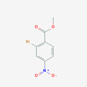 molecular formula C8H6BrNO4 B1591052 甲基2-溴-4-硝基苯甲酸酯 CAS No. 100959-22-6