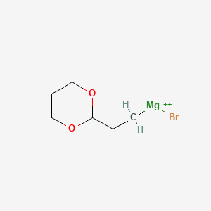molecular formula C6H11BrMgO2 B1591054 (1,3-二氧六环-2-基乙基)溴化镁 CAS No. 480438-44-6
