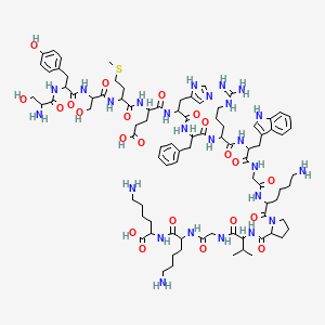 molecular formula C89H133N25O22S B1591061 ACTH (1-16)（人源） CAS No. 5576-42-1