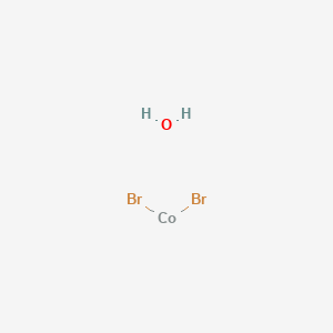 molecular formula Br2CoH2O B1591064 Cobalt(II) bromide hydrate CAS No. 85017-77-2