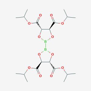 molecular formula C20H32B2O12 B1591068 Bis(diisopropyl-D-tartrate glycolato)diboron CAS No. 480438-21-9