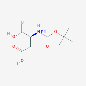molecular formula C9H15NO6 B1591071 Boc-Asp-OH-15N CAS No. 204523-15-9