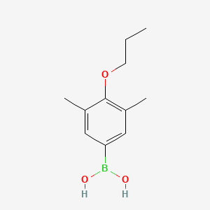 molecular formula C11H17BO3 B1591072 3,5-Dimethyl-4-propoxyphenylboronic acid CAS No. 357611-51-9
