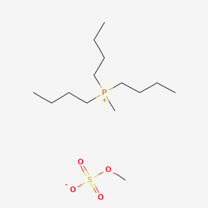 molecular formula C14H33O4PS B1591079 三丁基甲基鏻甲基硫酸盐 CAS No. 69056-62-8
