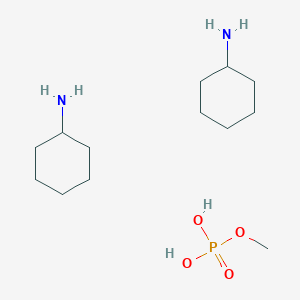 molecular formula C13H31N2O4P B1591080 mono-Methyl phosphate bis(cyclohexylammonium) salt CAS No. 7023-27-0