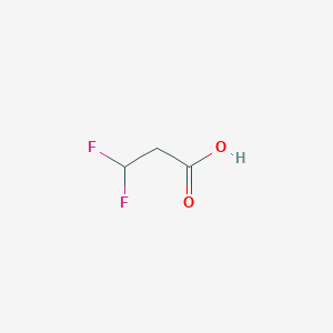molecular formula C3H4F2O2 B1591082 3,3-Difluoropropanoic acid CAS No. 155142-69-1