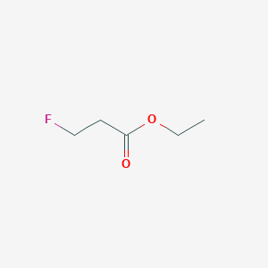 molecular formula C5H9FO2 B159110 Ethyl 3-fluoropropanoate CAS No. 10117-10-9
