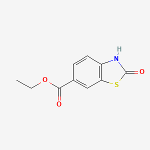 molecular formula C10H9NO3S B1591104 Ethyl 2-oxo-2,3-dihydrobenzo[d]thiazole-6-carboxylate CAS No. 207552-73-6