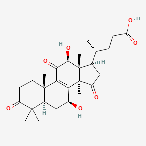 molecular formula C27H38O7 B1591108 Lucidenic acid B CAS No. 95311-95-8