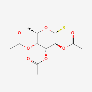 molecular formula C13H20O7S B1591109 Methyl 2,3,4-Tri-O-acetyl-1-thio-beta-L-fucopyranoside CAS No. 84635-54-1