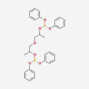 molecular formula C30H32O7P2 B1591110 Oxybis(1-methylethylene) tetraphenyl diphosphite CAS No. 80584-85-6