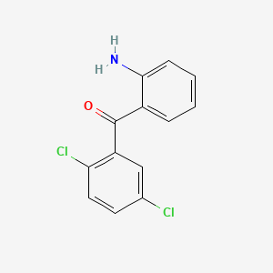 molecular formula C13H9Cl2NO B1591119 2-Amino-2',5'-dichlorobenzophenone CAS No. 21723-84-2