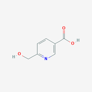 molecular formula C7H7NO3 B1591122 6-(羟甲基)烟酸 CAS No. 775545-30-7