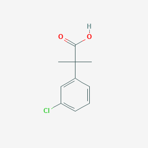 molecular formula C10H11ClO2 B1591128 2-(3-氯苯基)-2-甲基丙酸 CAS No. 64798-35-2