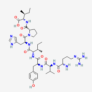 molecular formula C43H68N12O9 B1591134 7-Isoleucine-aiii CAS No. 52498-25-6