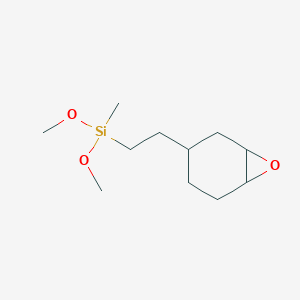 molecular formula C11H22O3Si B1591136 2-(3,4-环氧环己基)乙基(甲基)二甲氧基硅烷 CAS No. 97802-57-8