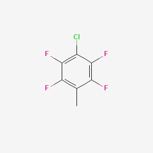molecular formula C7H3ClF4 B1591137 4-氯-2,3,5,6-四氟甲苯 CAS No. 60903-82-4
