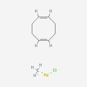 molecular formula C9H15ClPd B1591140 Pd-clme(cod) CAS No. 63936-85-6