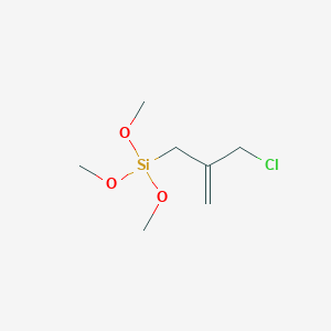molecular formula C7H15ClO3Si B1591143 2-(氯甲基)烯丙基三甲氧基硅烷 CAS No. 39197-94-9