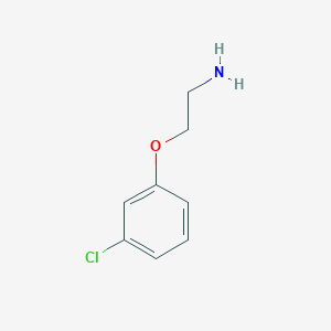 molecular formula C8H10ClNO B1591147 2-(3-氯苯氧基)乙胺 CAS No. 6488-00-2