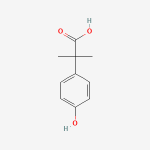 molecular formula C10H12O3 B1591155 2-(4-羟基苯基)-2-甲基丙酸 CAS No. 29913-51-7