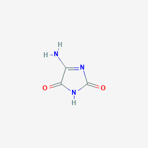 molecular formula C3H3N3O2 B1591159 4-氨基-1H-咪唑-2,5-二酮 CAS No. 60301-55-5