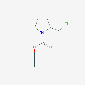 molecular formula C10H18ClNO2 B1591190 1-Boc-2-Chloromethylpyrrolidine CAS No. 1142400-61-0