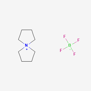 molecular formula C8H16BF4N B1591191 5-氮杂螺[4.4]壬烷四氟硼酸盐 CAS No. 129211-47-8