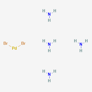 molecular formula Br2H12N4Pd B1591201 四氨合钯(II)溴化物 CAS No. 44463-62-9