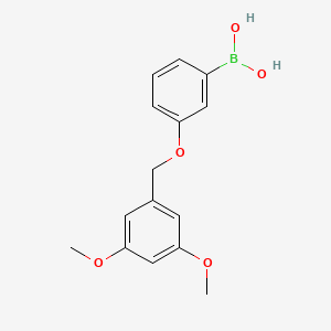 molecular formula C15H17BO5 B1591206 3-(3,5-Dimethoxybenzyloxy)phenylboronic acid CAS No. 870718-09-5