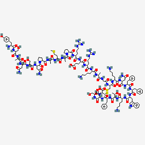 molecular formula C146H216N42O41S3 B1591220 Tyr-SOMATOSTATIN-28 CAS No. 86649-84-5
