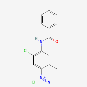 molecular formula C14H11Cl2N3O B1591228 快红紫 LB 盐 CAS No. 32348-81-5