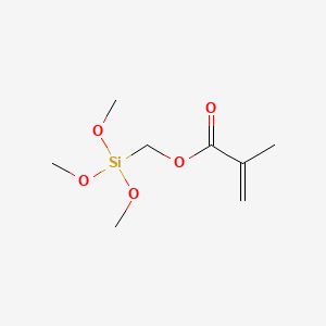 molecular formula C8H16O5Si B1591231 METHACRYLOXYMETHYLTRIMETHOXYSILANE CAS No. 54586-78-6