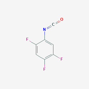 molecular formula C7H2F3NO B1591232 2,4,5-三氟苯异氰酸酯 CAS No. 932710-67-3