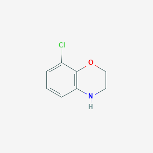 molecular formula C8H8ClNO B1591233 8-氯-3,4-二氢-2H-1,4-苯并噁嗪 CAS No. 939759-05-4