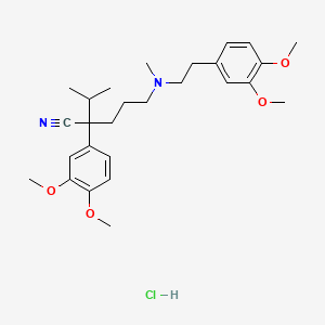 B1591236 Verapamil hydrochloride CAS No. 23313-68-0