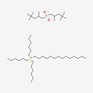 molecular formula C48H102O2P2 B1591244 Trihexyltetradecylphosphonium bis(2,4,4-trimethylpentyl)phosphinate CAS No. 465527-59-7