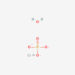 molecular formula CrH2O5P B1591252 Chromium(3+);phosphate;hydrate CAS No. 84359-31-9
