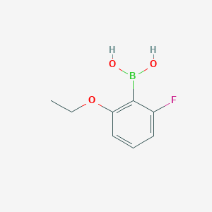 molecular formula C8H10BFO3 B1591255 2-乙氧基-6-氟苯硼酸 CAS No. 957062-68-9