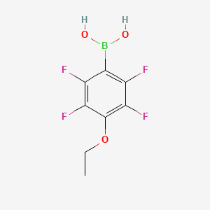 (4-Ethoxy-2,3,5,6-tetrafluorophenyl)boronic acid
