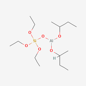 molecular formula C14H33AlO6Si B1591265 Di-sec-butoxyaluminoxytriethoxysilane CAS No. 68959-06-8