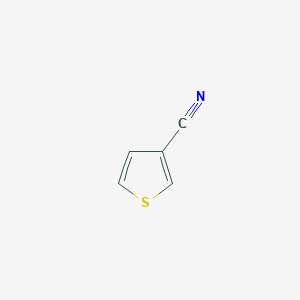 molecular formula C5H3NS B159127 3-Thiophenecarbonitrile CAS No. 1641-09-4