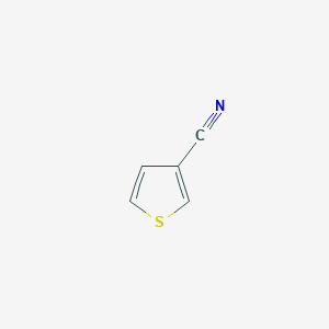molecular formula C5H3NS B159127 噻吩-3-腈 CAS No. 1641-09-4