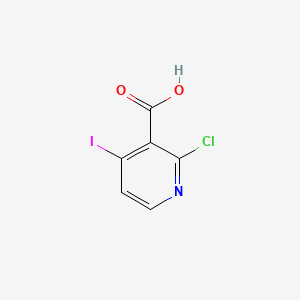 molecular formula C6H3ClINO2 B1591275 2-氯-4-碘烟酸 CAS No. 544671-78-5