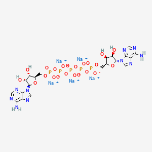 molecular formula C20H29N10NaO22P5 B1591286 A[5']P5[5']A SODIUM SALT CAS No. 4097-04-5