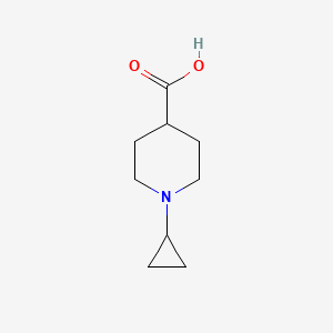molecular formula C9H15NO2 B1591287 1-CYCLOPROPylpiPERIDINE-4-CARBOXYLIC ACID CAS No. 345629-25-6