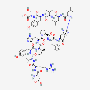 molecular formula C85H123N21O20 B1591306 Angiotensinogen (1-14) CAS No. 20845-02-7