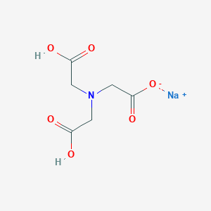 molecular formula C6H8NNaO6 B159131 Nitrilotriacetic acid sodium salt CAS No. 10042-84-9
